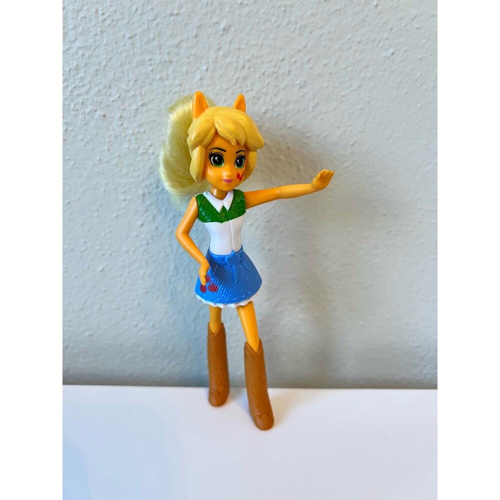 My Little Pony 2015 McDonald's Happy Meal Toy APPLEJACK DOLL #6